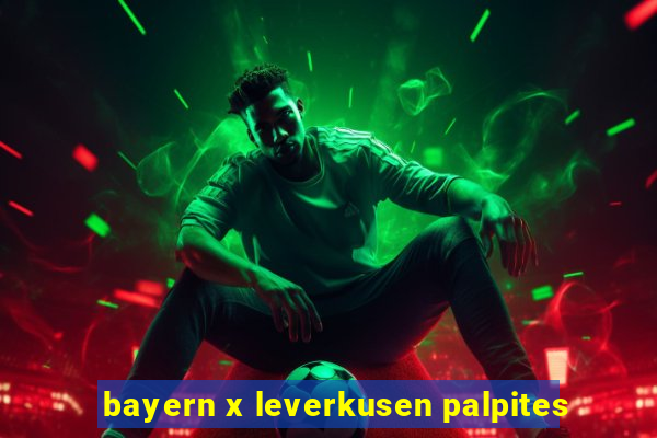 bayern x leverkusen palpites